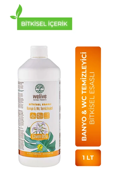 Welive Bitkisel Esaslı Banyo & Wc Temizleyicisi 1000 Ml ürün görseli 1