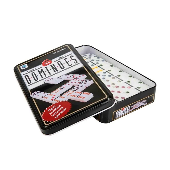 Domino Oyunu 28 li Renkli Taşlar S00001352 ürün görseli 1