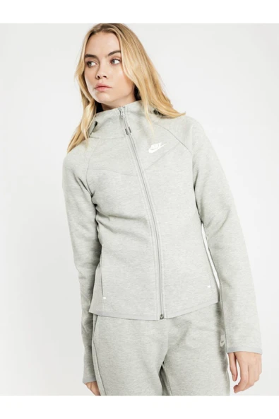 Nike Sportswear Windrunner Tech Fleece Kadın Sweatshirt BV3455-063 ürün görseli 1