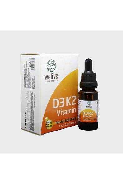 Welive D3 K2 / 20 ml - Resim 5