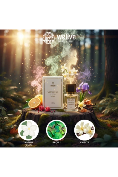 Welive Vivlisse 30 ML Kadın Parfümü - Zarif ve Etkileyici ürün görseli 1