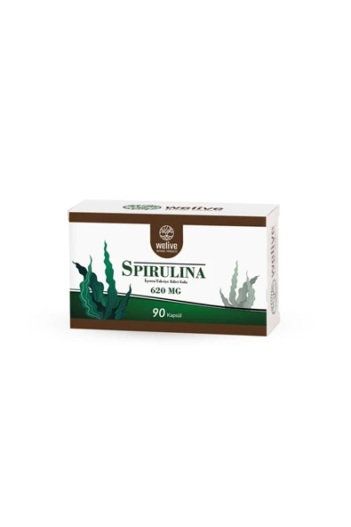 Welive Welıve Spirülina Capsul 90 Kapsül - Resim 5