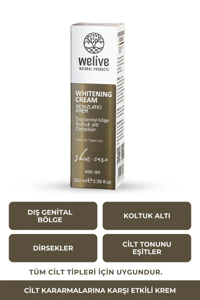 Welive Beyazlatıcı Krem 100 Ml ürün görseli 1