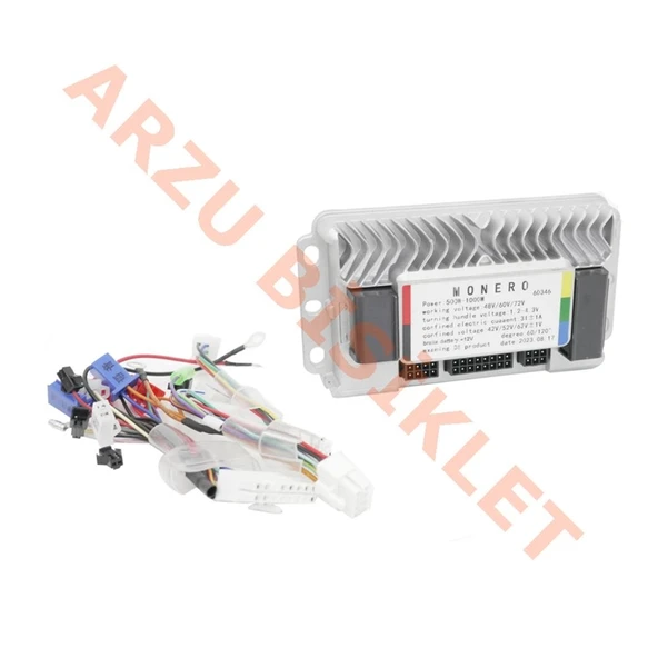 HIZ KONTROL CİHAZI KASALI MODEL AKILLI  [500-1000W] [48V-60V-72V] ürün görseli 1