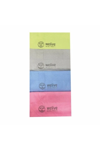 Welive Mikrofiber Petekli Bez 45x65 4’lü Paket ürün görseli 1