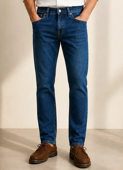 Mavi M00351A3285 Marcus Dark Mocca Mavi Black Jean Pantolon Erkek Kot Pantolon ürün görseli 1