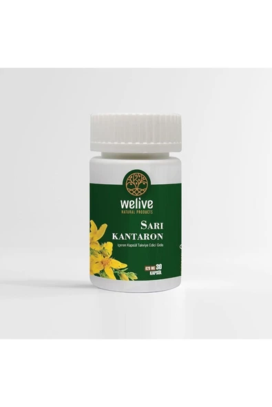 Welive Sarı Kantaron Capsul 30 Cap - Resim 3