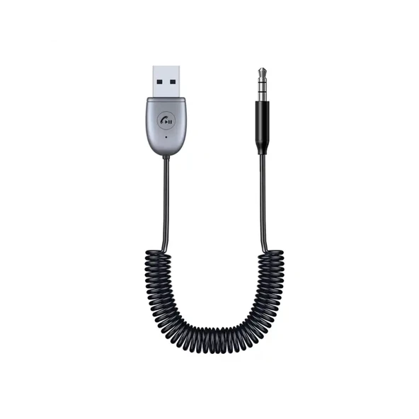 ScHitec UsbA Bluetooth 5.1 Araç Kiti Hifi Ses Alıcı 3.5mm Aux Adaptör Dönüştürücü BT770 ürün görseli 1