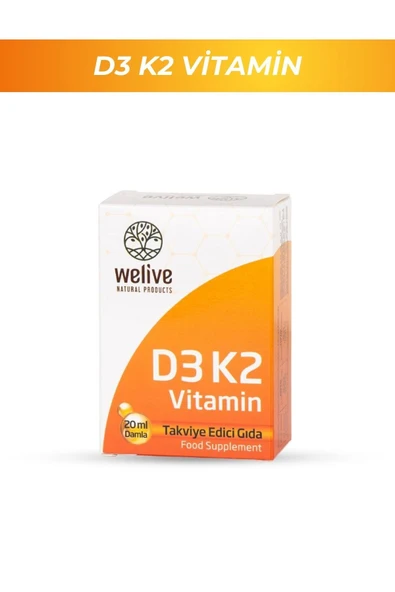 Welive D3 K2 / 20 ml - Resim 2
