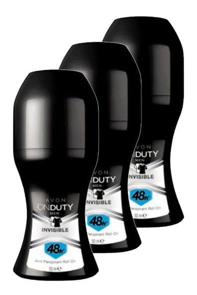 OnDuty Invisible Erkek Rollon 50 Ml. Üçlü Set ürün görseli 1