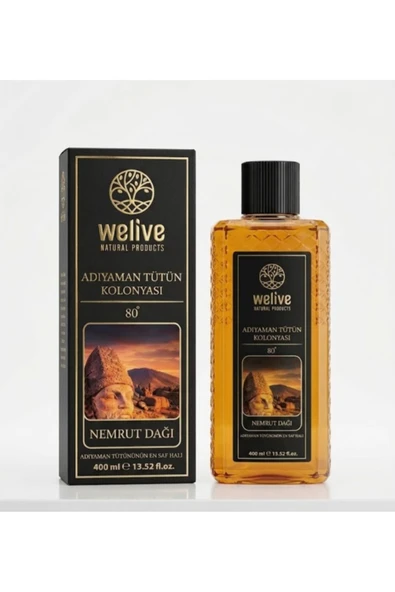 Welive TÜTÜN KOLONYASI 400 ML NEMRUT EXCLUSIVE (KUTULU) ürün görseli 1