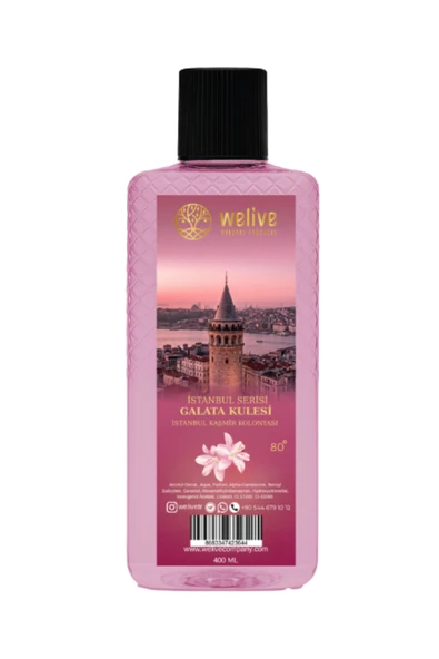 Welive GALATA KULESİ KAŞMİR KOLONYASI 80 DERECE ürün görseli 1