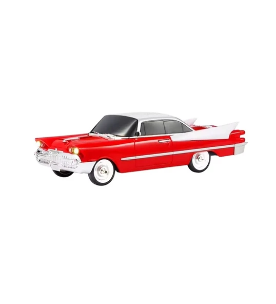 WS-1965 Nostaljik Araba Görünümlü Bluetooth,Hafıza Kartı,Usb Bellek,Aux Ve Radyo Destekli Hoparlör (Kırmızı) ürün görseli 1