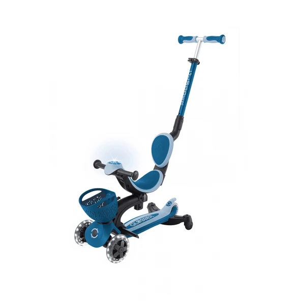 Globber Go Up Baby 360 Scooter (ışıklı) Pastel Mavi ürün görseli 1