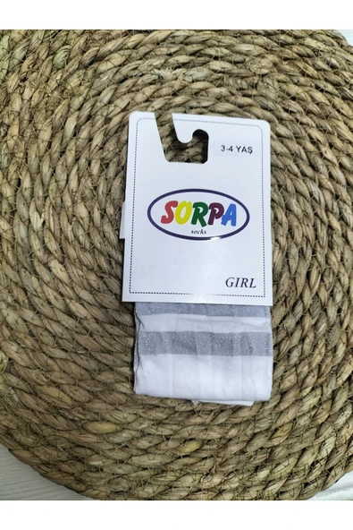 sorpa 2 Adet Çocuk Mikro Desenli Külotlu Çorap ürün görseli 1
