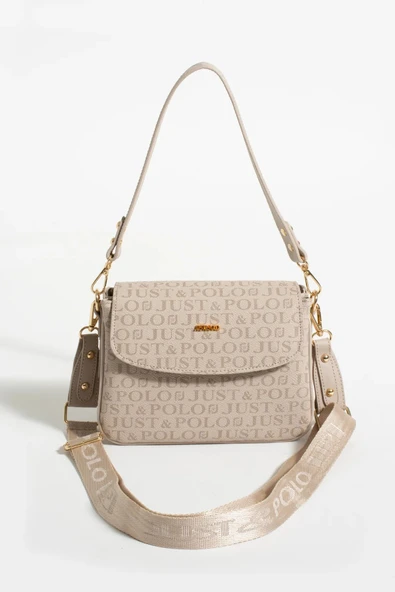 Just Polo Kadın Taş Günlük Kullanıma Uygun Şık Ve Kullanışlı Askılı Omuz Çantası Shoulder Bag ürün görseli 1