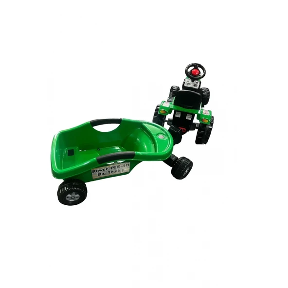 Pilsan Power Pedallı Big Trolley Traktör 07-320 - Resim 2