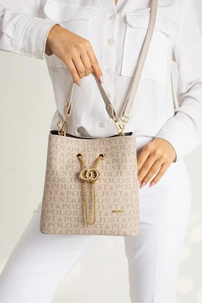 Just Polo Kadın Günlük Kullanıma Uygun Ayarlanabilir Askılı Şık El & Omuz Çantası Shoulder Bag ürün görseli 1