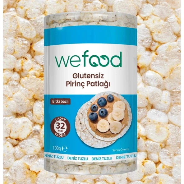 Wefood Pirinç Patlağı 100 Gr ürün görseli 1