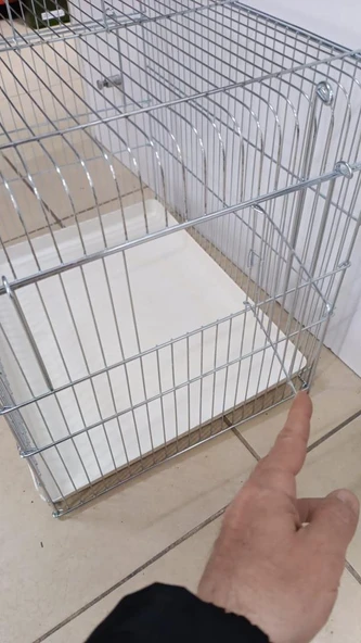 Netx 45x35 Krom Kuş Üretim Kafesi - Resim 5