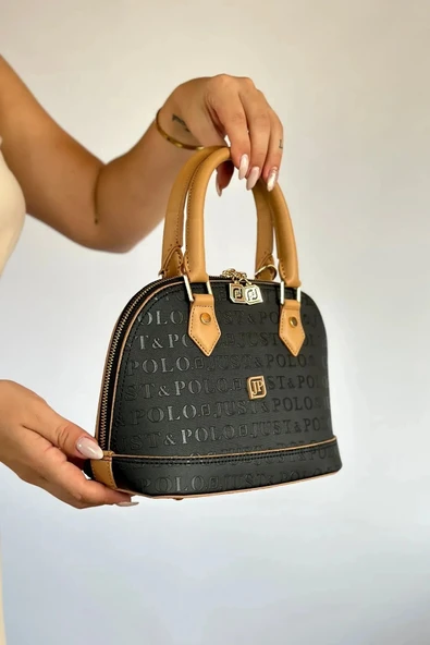 Just Polo Kadın Orta Boy Zincir Detaylı Ayarlanabilir Askılı Yeni Sezon El & Omuz Çantası 234076MH ürün görseli 1