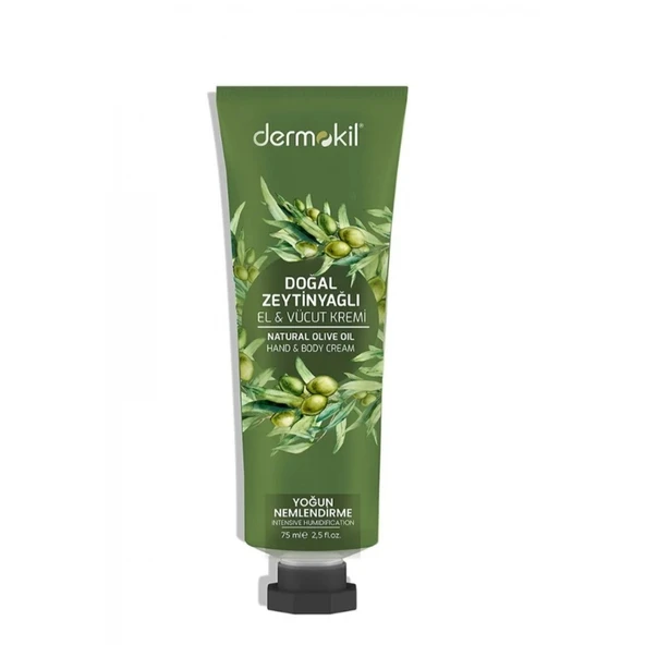 Dermokil Doğal El Ve Vücut Kremi 75 Ml Zeytinyağlı ürün görseli 1