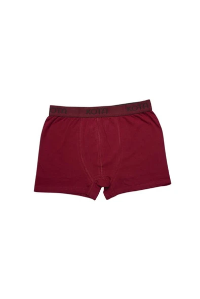 çamaşırsepeti Bordo Penye Likralı Boxer ürün görseli 1