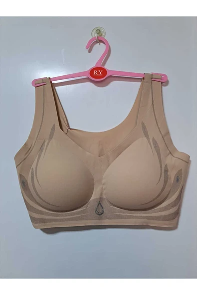 R.Y LINGERI Lazer kesim Çıkarılabilir Pedli toparlayıcı şık rahat yok gibi hayalet blazer sütyen ürün görseli 1