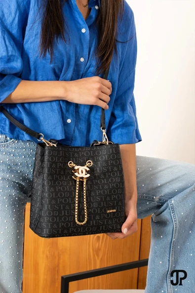 Just Polo Kadın Çantası 2181mh Siyah ürün görseli 1