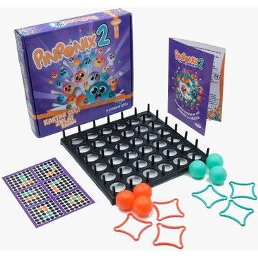 Pinponix 2 Eğitici Çocuk Dikkat ve Koordinasyon Artırıcı Kutu Oyunu ürün görseli 1