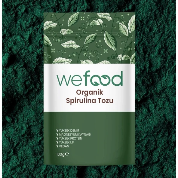 Wefood Spirulina Tozu 100 Gr ürün görseli 1