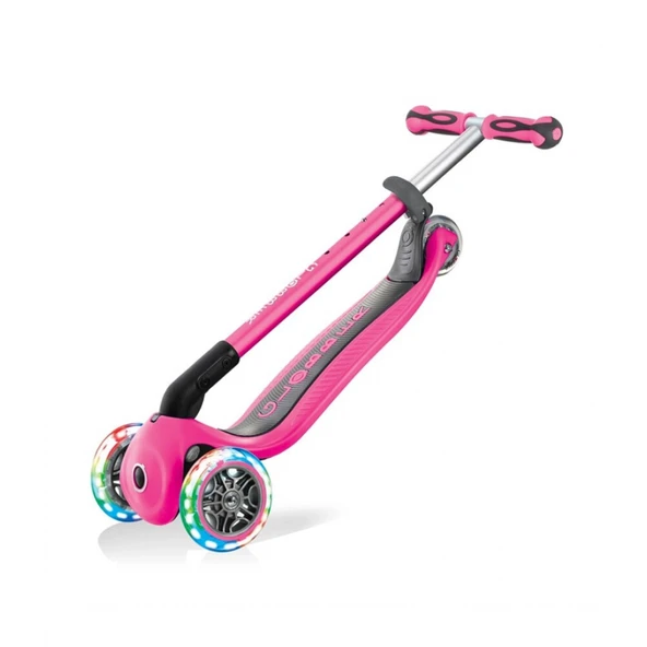 Globber Go Up Deluxe Scooter (ışıklı) Pembe - Resim 5