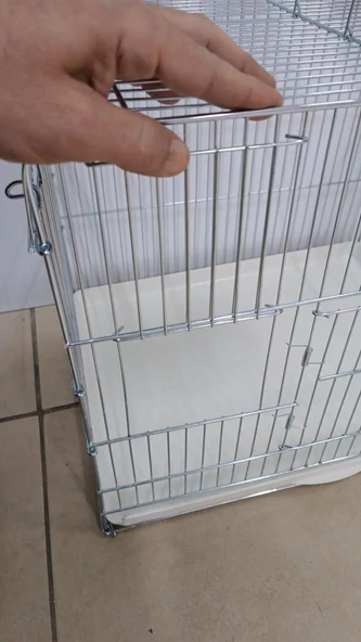 Netx 45x35 Krom Kuş Üretim Kafesi - Resim 6