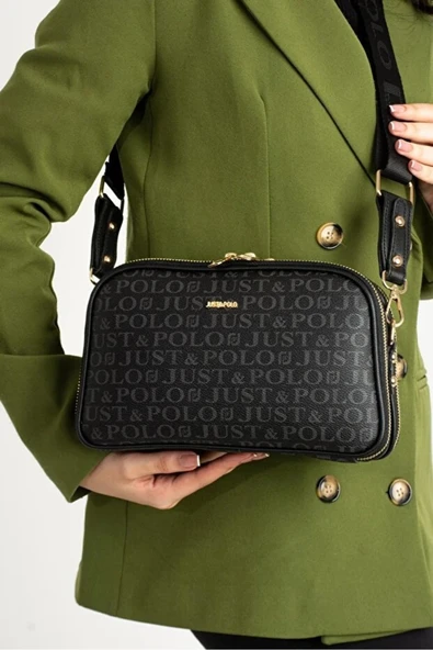 Just Polo JP POLO Kadın Orijinal Ayarlanabilir Askılı Şık Omuz Çantası Shopper EBAT: 16 X 26 CM ürün görseli 1