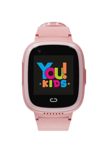 YouKIDS  KN8100 4G Akıllı Çocuk saati Pembe ürün görseli 1