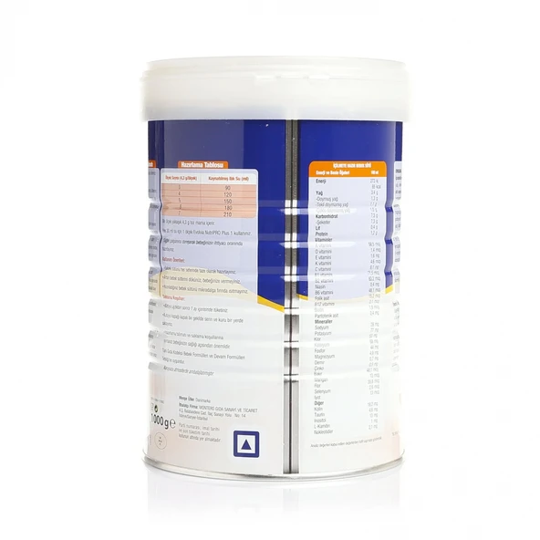 Evolvia Nutripro Plus Bebek Sütü 1 800 Gr - Resim 4