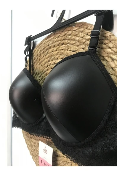UMT Underwear UMT DANTEL DETAYLI ASKISI ÇIKARILABİLEN DERİ SÜTYEN ürün görseli 1