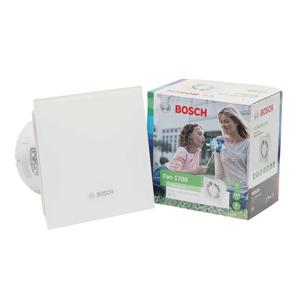 BOSCH 1700WS 125 SESSİZ DUVAR TİPİ AKSİYAL FAN VE PANEL ürün görseli 1