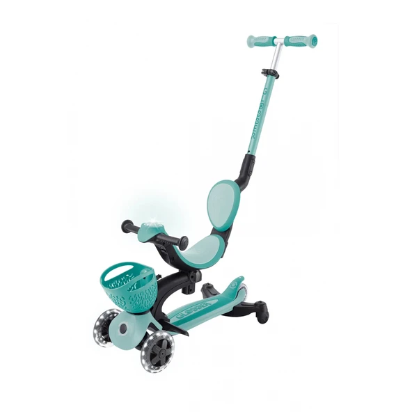 Globber Go Up Baby 360 Scooter (ışıklı) Koyu Mint ürün görseli 1