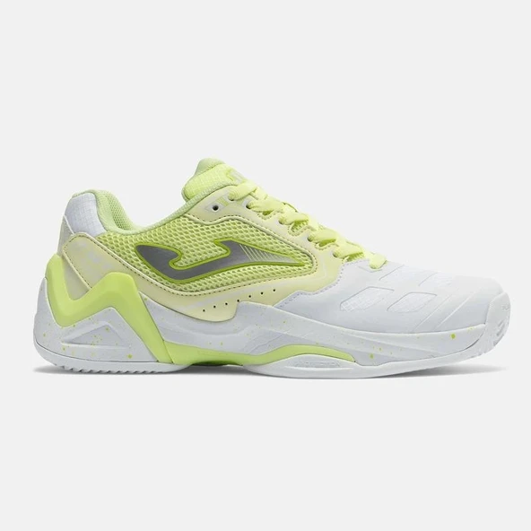 Joma TSELS2611AC Set Lady Sert Kort Kadın Tenis Ayakkabısı Beyaz/Lime ürün görseli 1
