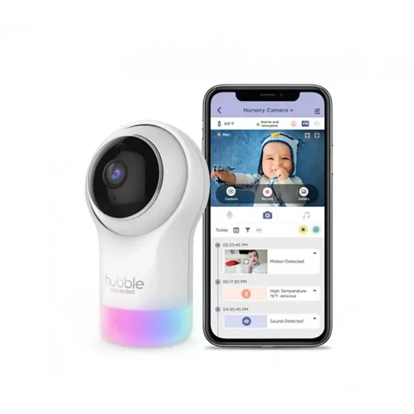 Hubble Glow Full Hd Wifi Bebek Kamerası Hbl18 ürün görseli 1