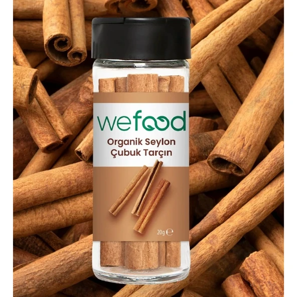 Wefood Organik Seylon Tarçın Çubuk 20 Gr ürün görseli 1