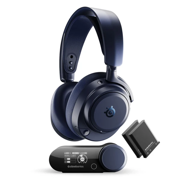 SteelSeries Arctis Nova Pro Omni Wireless ve Bluetooth Hi-Res Oyuncu Kulaklığı - Mavi ürün görseli 1