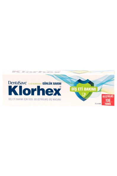 Klorhex Günlük Bakım Diş Macunu 75 ml ürün görseli 1