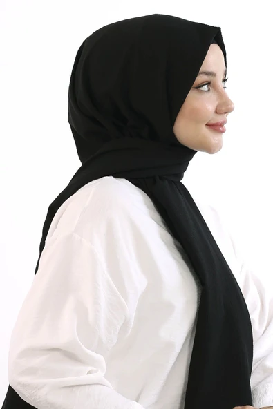 lavinse Naturel Şal - Siyah - Resim 2