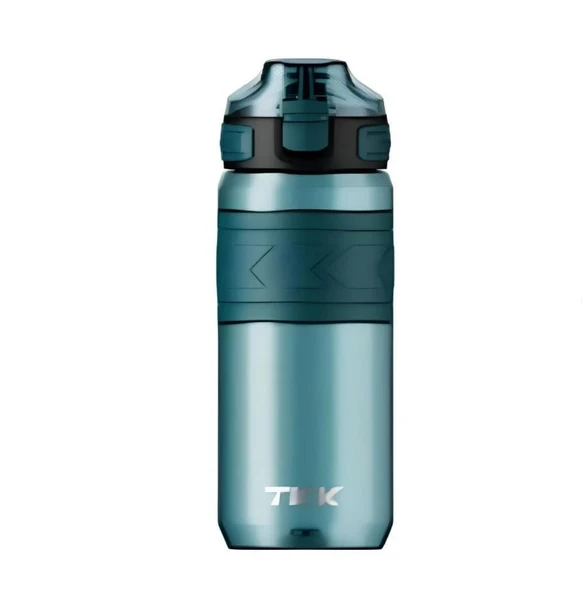 Vagon Life Tkk 600 Ml Silikon Gövde Tritan Matara Koyu Yeşil 1025 ürün görseli 1