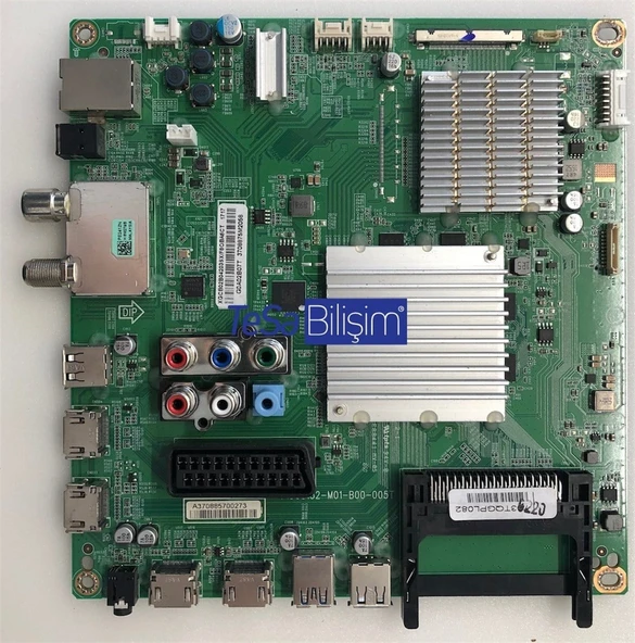 PHILIPS 55PUS6101/12 ANAKART 715G8132-M01-B00-005T CBPRF80BA6CT G0A02B07T 703TQGPL082 TPT550J1-QUBN0.K ürün görseli 1