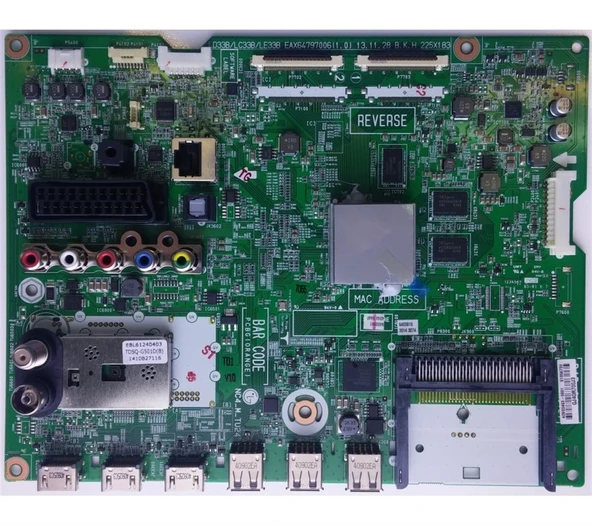 LG 42LA740S-ZA  ANAKART, EBT62297967, EAX64797004 (1.1) ürün görseli 1