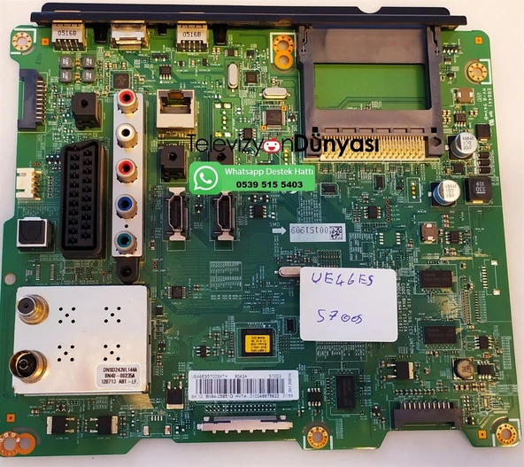 SAMSUNG UE46ES5700S ANAKART BN94-05851G BN41-01812A ürün görseli 1