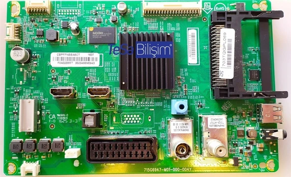 715G6947-M01-000-004Y CBPFFNBBA6CT 703TQGPL069 PHILIPS 40PFK4101/12 ANAKART ürün görseli 1